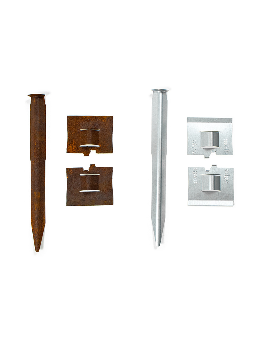 Multi-Edge ADVANCE Kuppelplättchen corten verzinkt