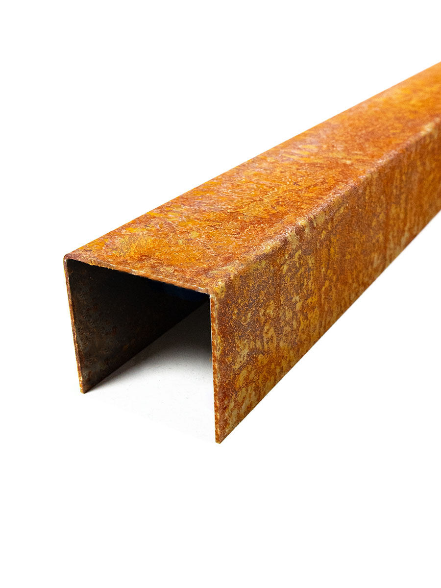 Multi-Edge PROFILE Corthenstahl für Bordsteinkanten 5x5x5x149 cm