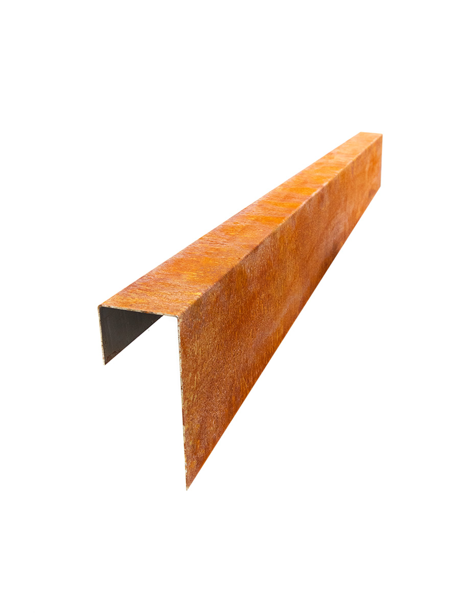Multi-Edge PROFILE Corthenstahl für Bordsteinkanten 15x6x5x149 cm