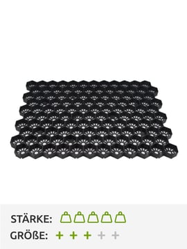 Easygravel 3XL Kiesgitter Schwarz