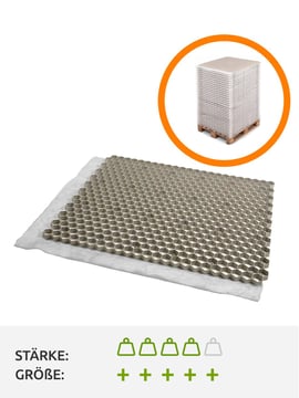 Volle Palette Kiesgitter EuroGravel PLUS Beige (42,55m2)