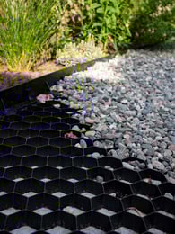 Volle Palette Kiesgitter EuroGravel PLUS Schwarz (42,55m2 = €11,02 pro qm)