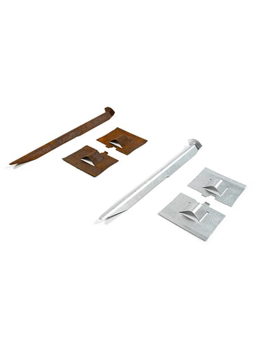 Multi-Edge ADVANCE Kuppelplättchen corten verzinkt